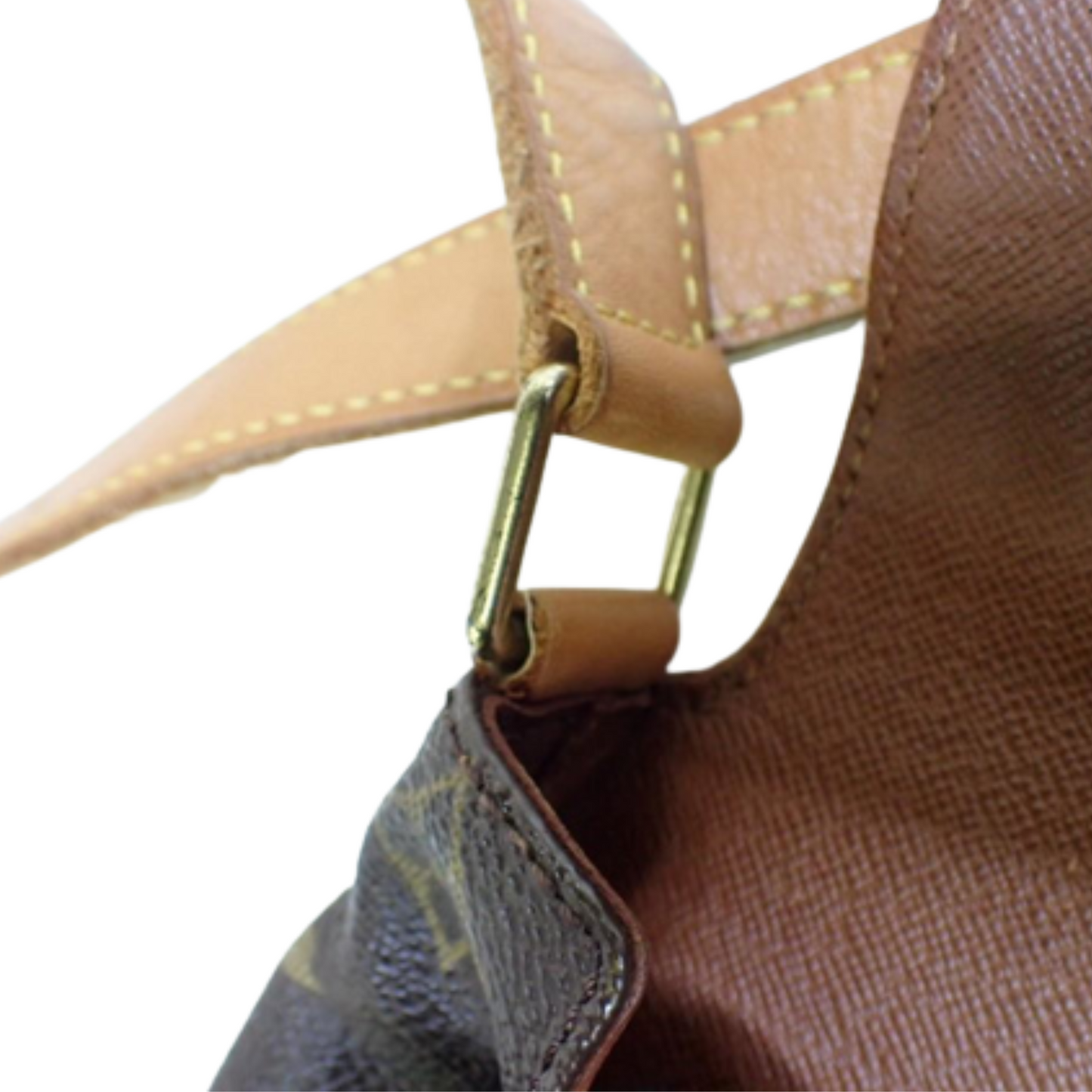 Louis Vuitton Brown Canvas Musette handbag bag