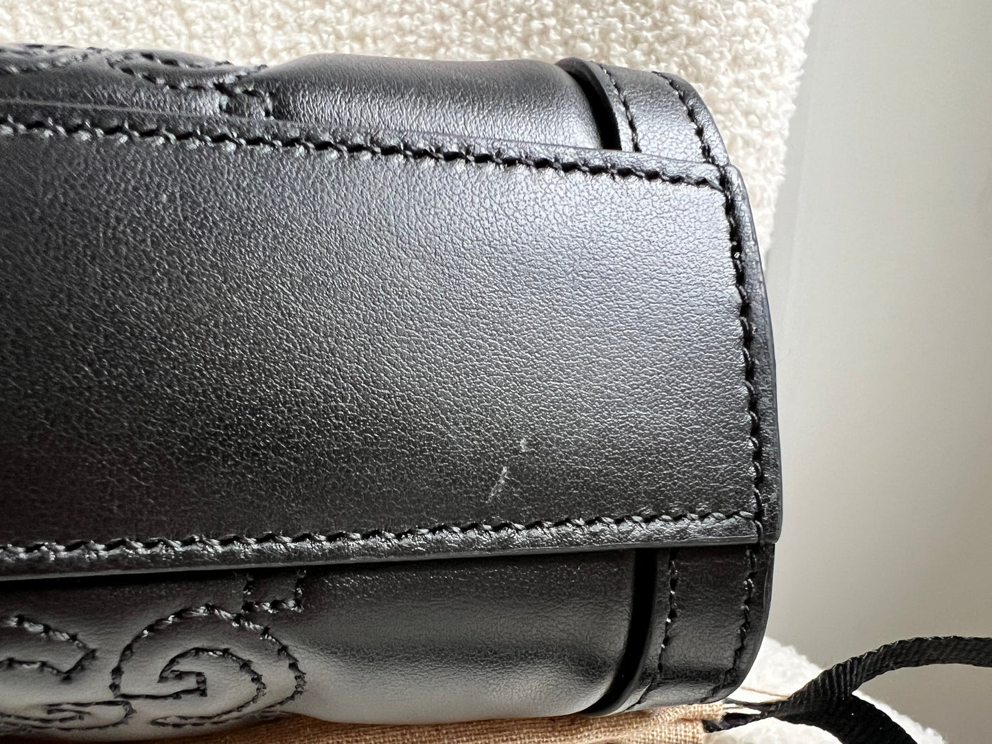 Gucci GG Matelasse Black Shoulder Bag (RRP £2230)