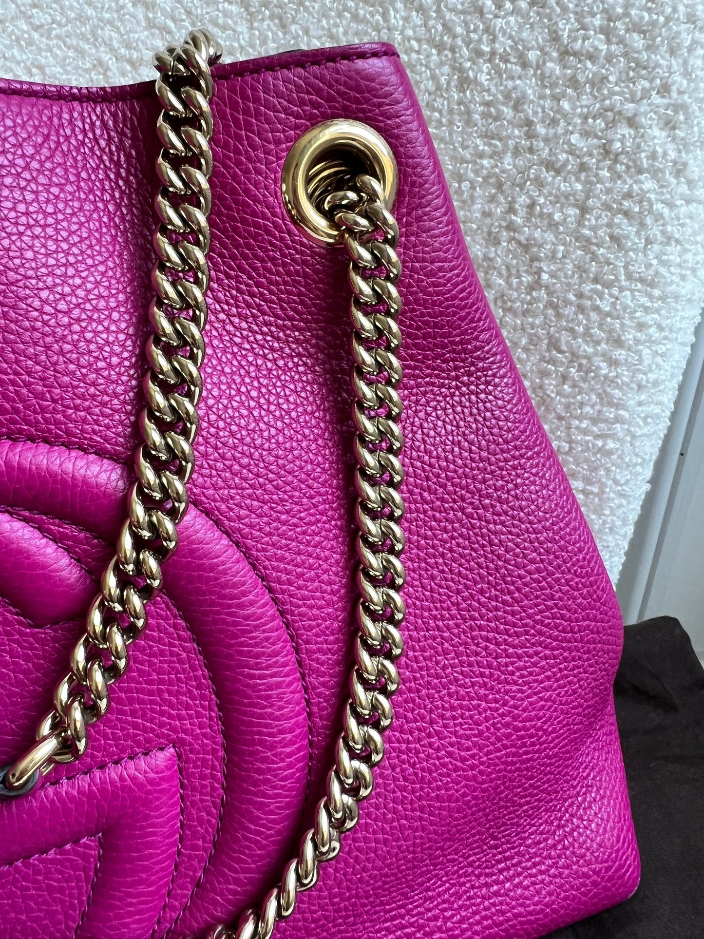 Gucci Pink Soho Chain Tote (RRP £1350)