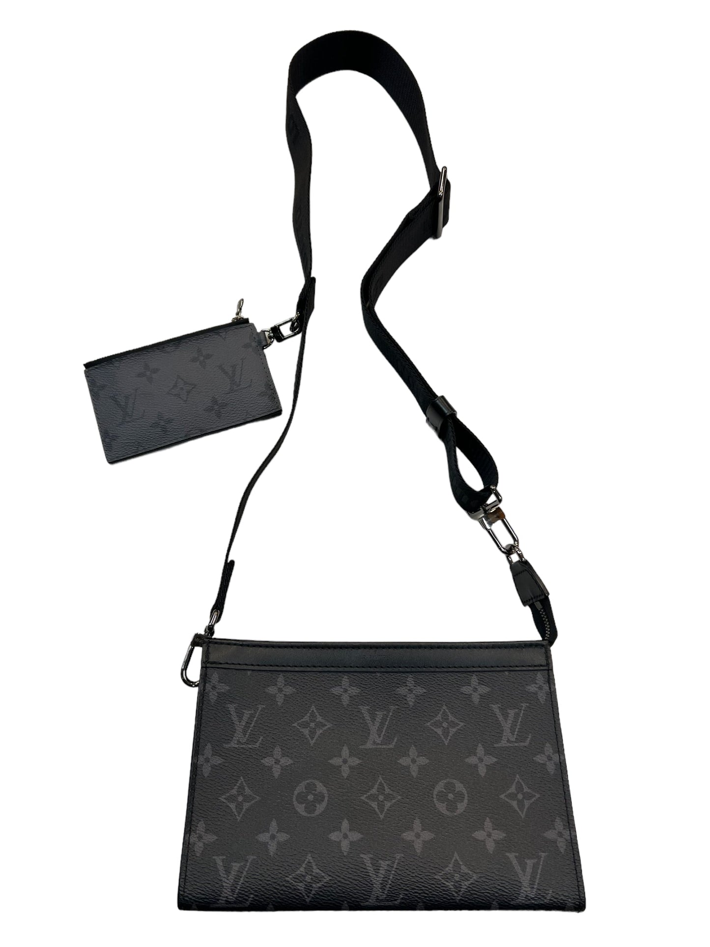 Crossbody Luxury Designer By Louis Vuitton GASTON Size: Medium