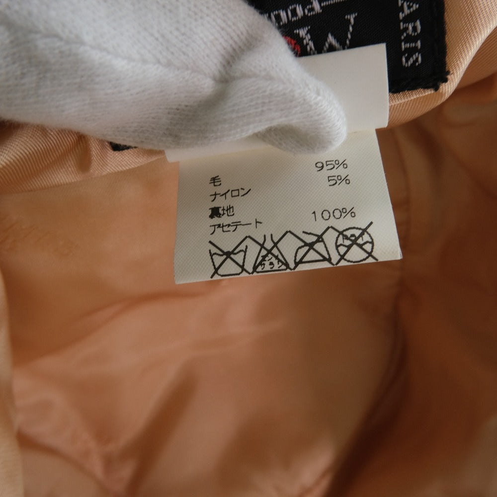 HERMES hat Wool, Nylon Orange Women 57 Used