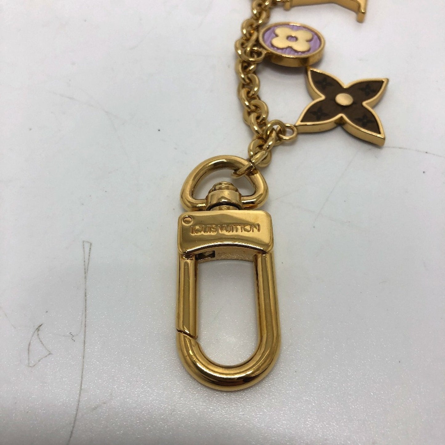 Louis Vuitton   Plated Keyring