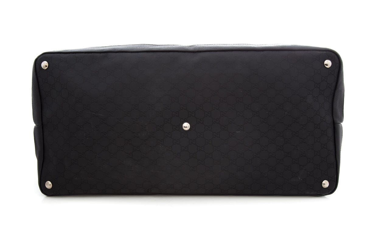 Gucci Large Black Monogram Duffle