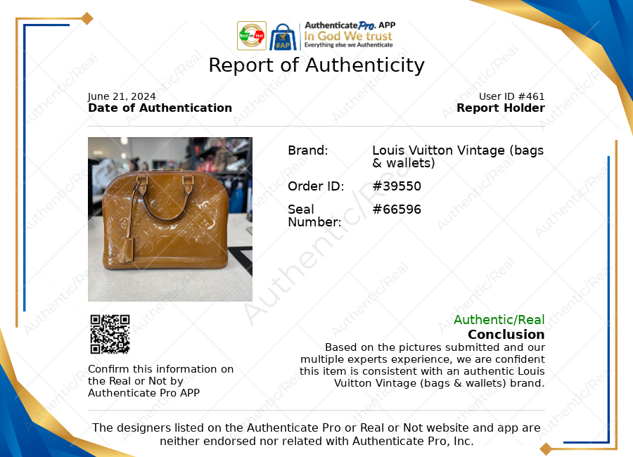 HandBag Luxury Designer Louis Vuitton, Size Medium