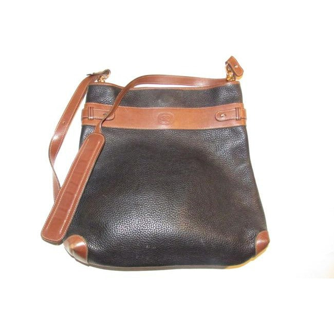 Gucci Vintage Black Pebbled Leather Tote