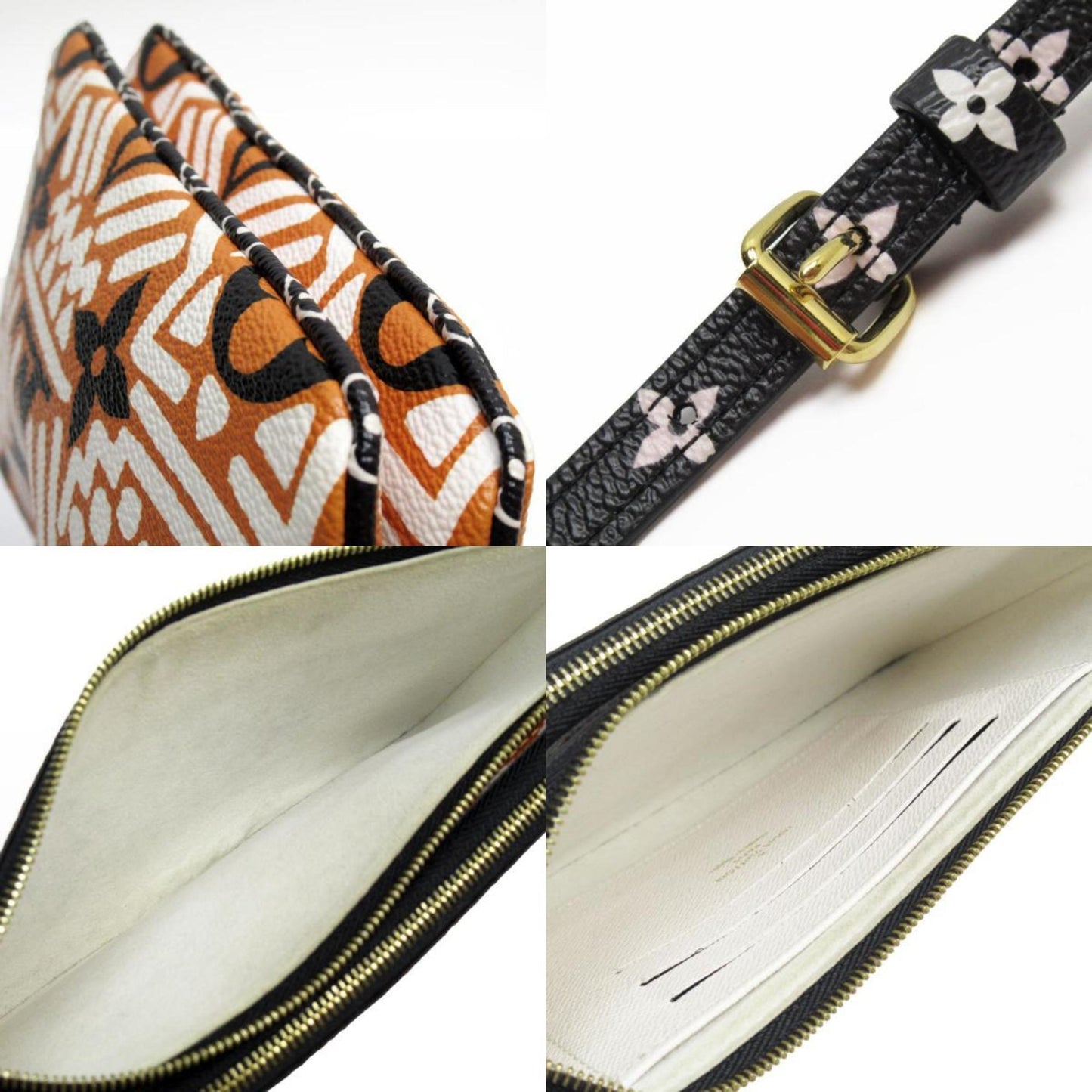Louis Vuitton    Coated Canvas Pochette Shoulder Bag