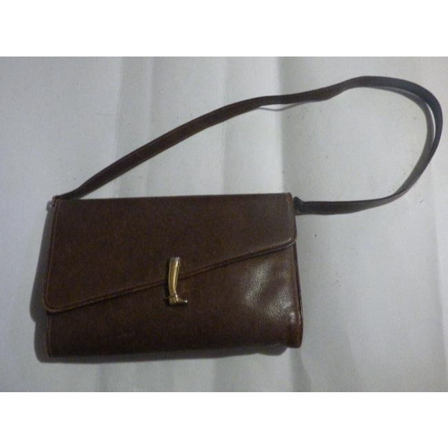 Gucci Vintage Pursesdesigner Purses Brown Leather Shoulder Bag