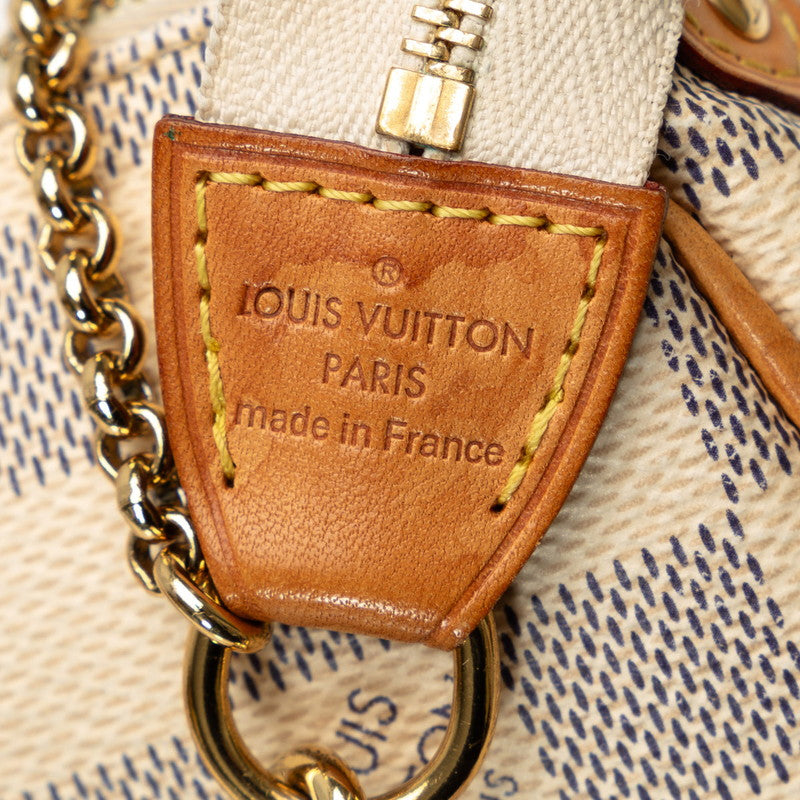 Louis Vuitton Damier Azur Eva Chain Shoulder Bag N55214