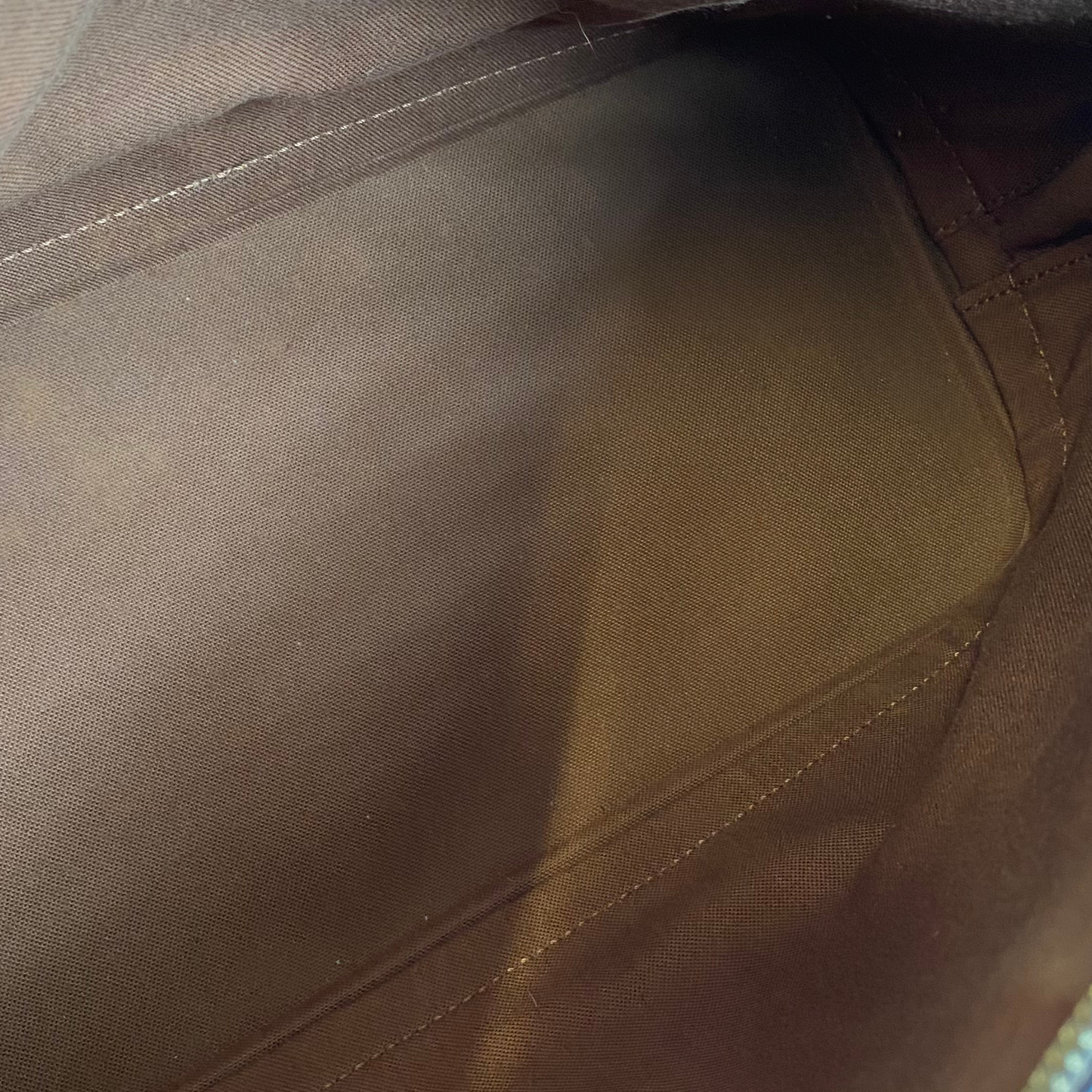 Louis Vuitton Brown Canvas Alma handbag bag