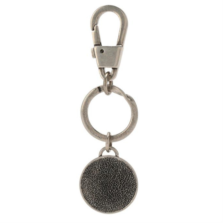 Gucci Green and Red Sparkle Keychain in Silver