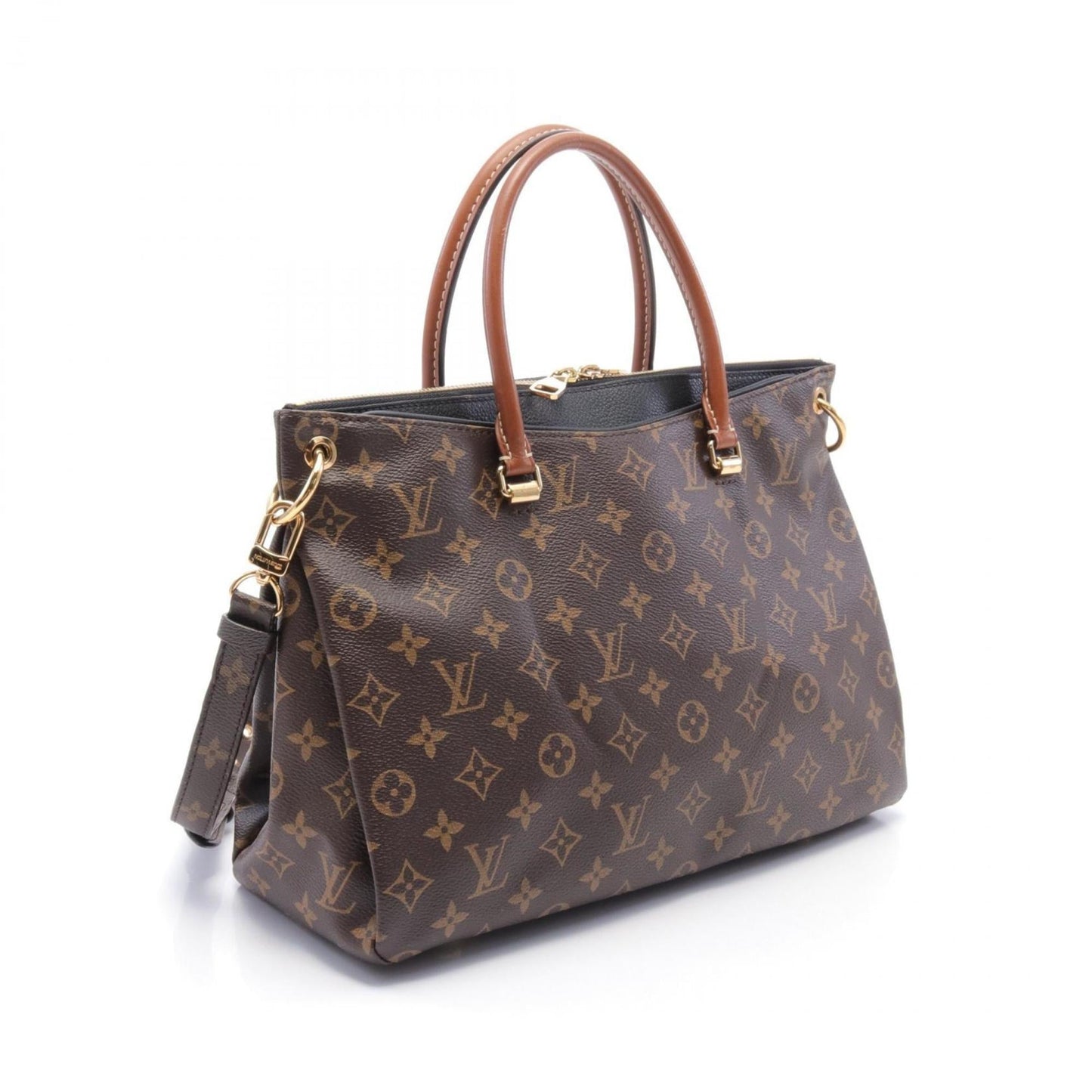 Louis Vuitton   Coated Canvas Monogram Pvc Leather Handbag