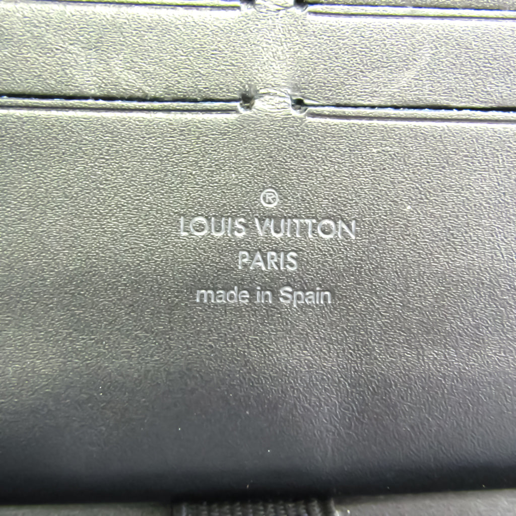 Louis Vuitton Brown Leather Zippy organizer wallet accessories