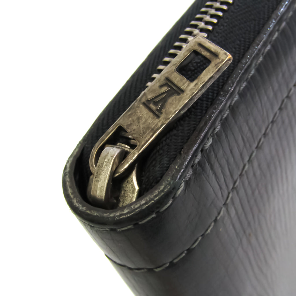 Louis Vuitton Brown Leather Zippy organizer wallet accessories