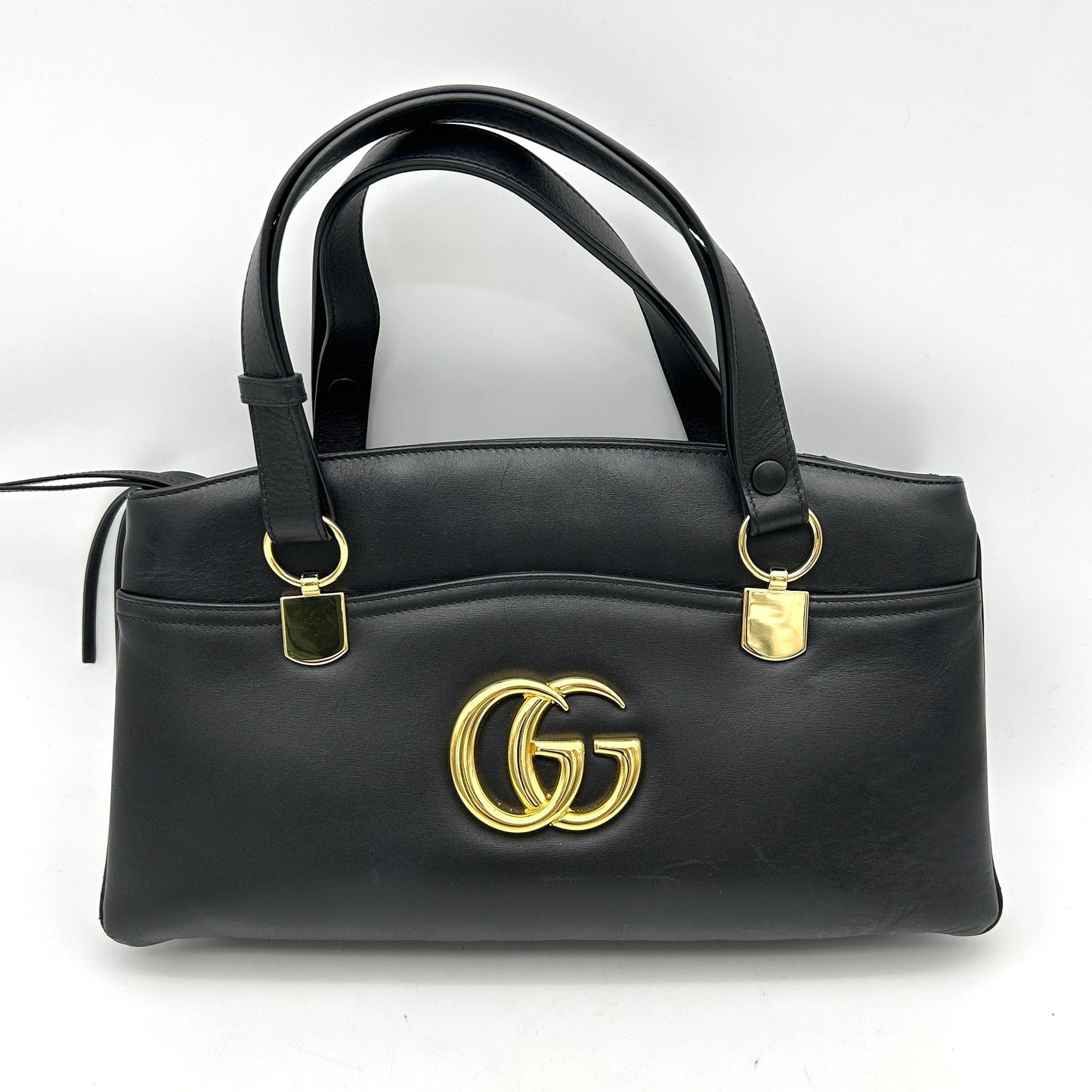 Gucci Large Arli Handle Bag - Black Handle Bags, Handbags LA29437