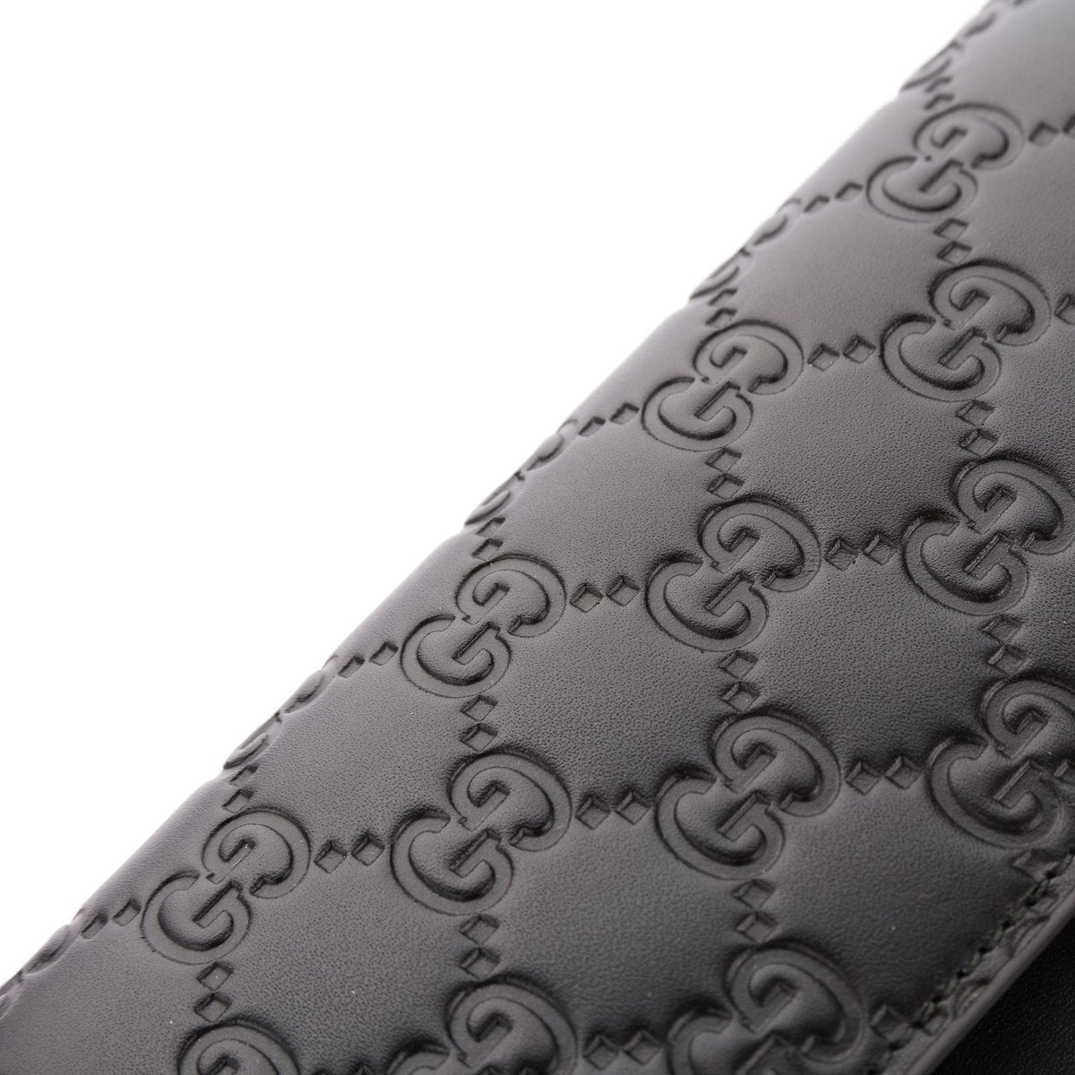 Gucci Signature Guccissima GG Wallet in Black