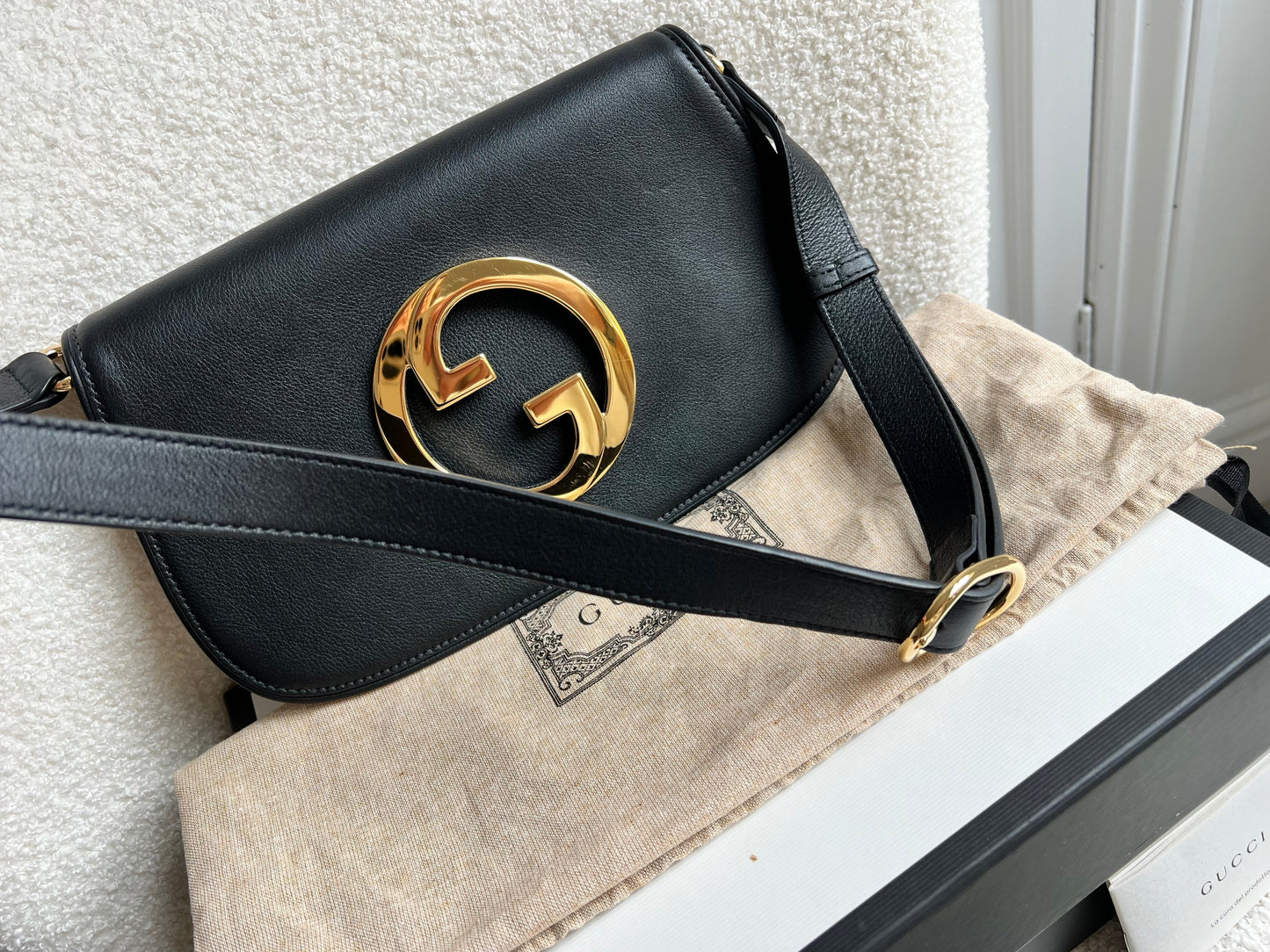 Gucci Black Blondie Shoulder Bag (RRP £2340)