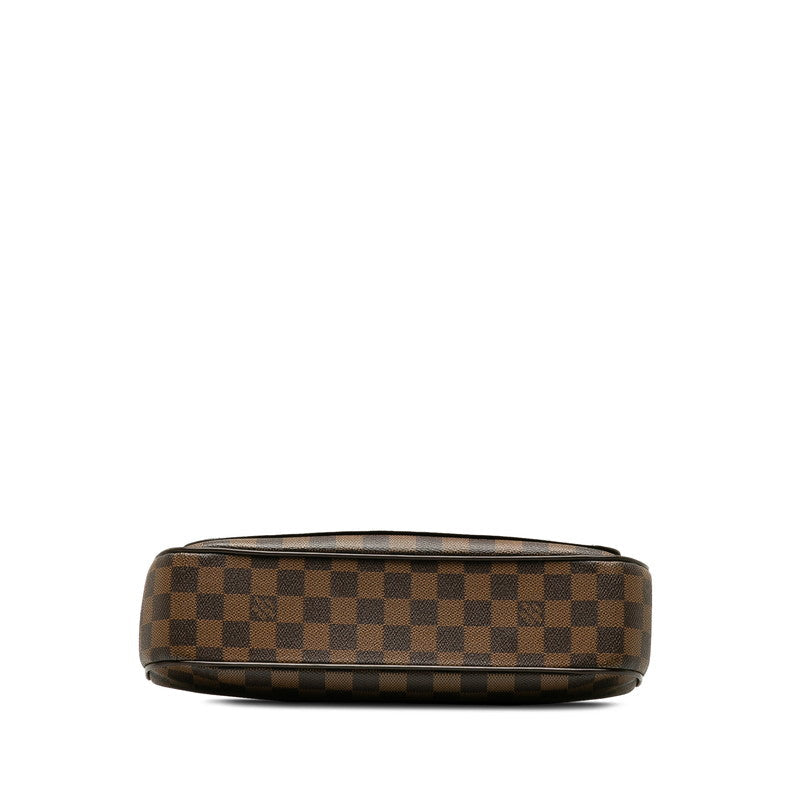 Louis Vuitton Damier Overnight Shoulder Bag N51129 Brown PVC Leather  Louis Vuitton
