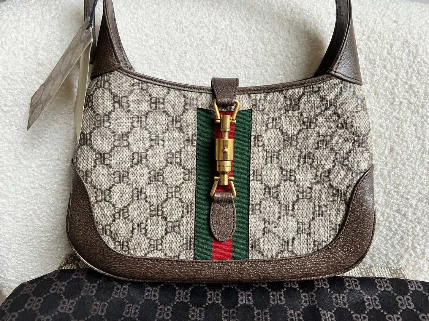 Balenciaga x Gucci Hacker Project Small Jackie Bag (RRP £1900)