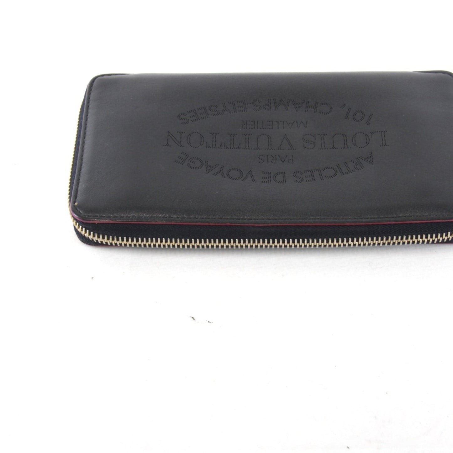 Louis Vuitton  Leather Long Wallet (Bi-Fold)
