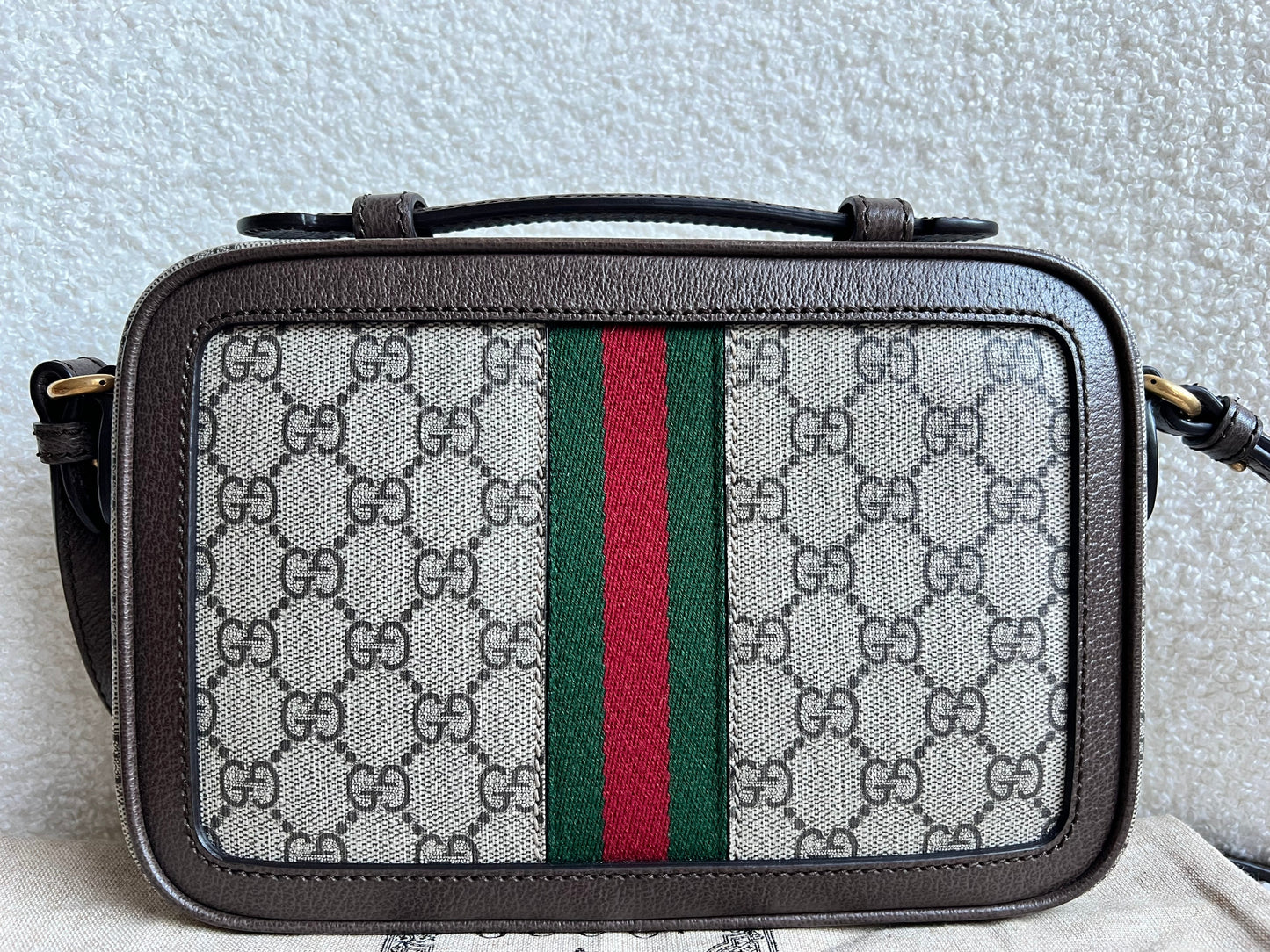 Gucci GG Ophidia Supreme Small Crossbody Bag (RRP £1240)