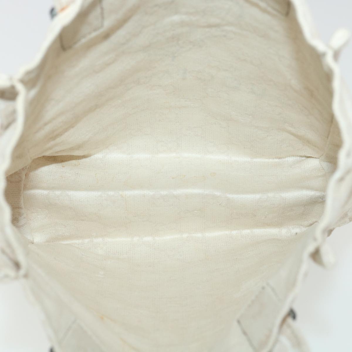 Gucci GG Canvas Hand Bag Beige 283414  36445