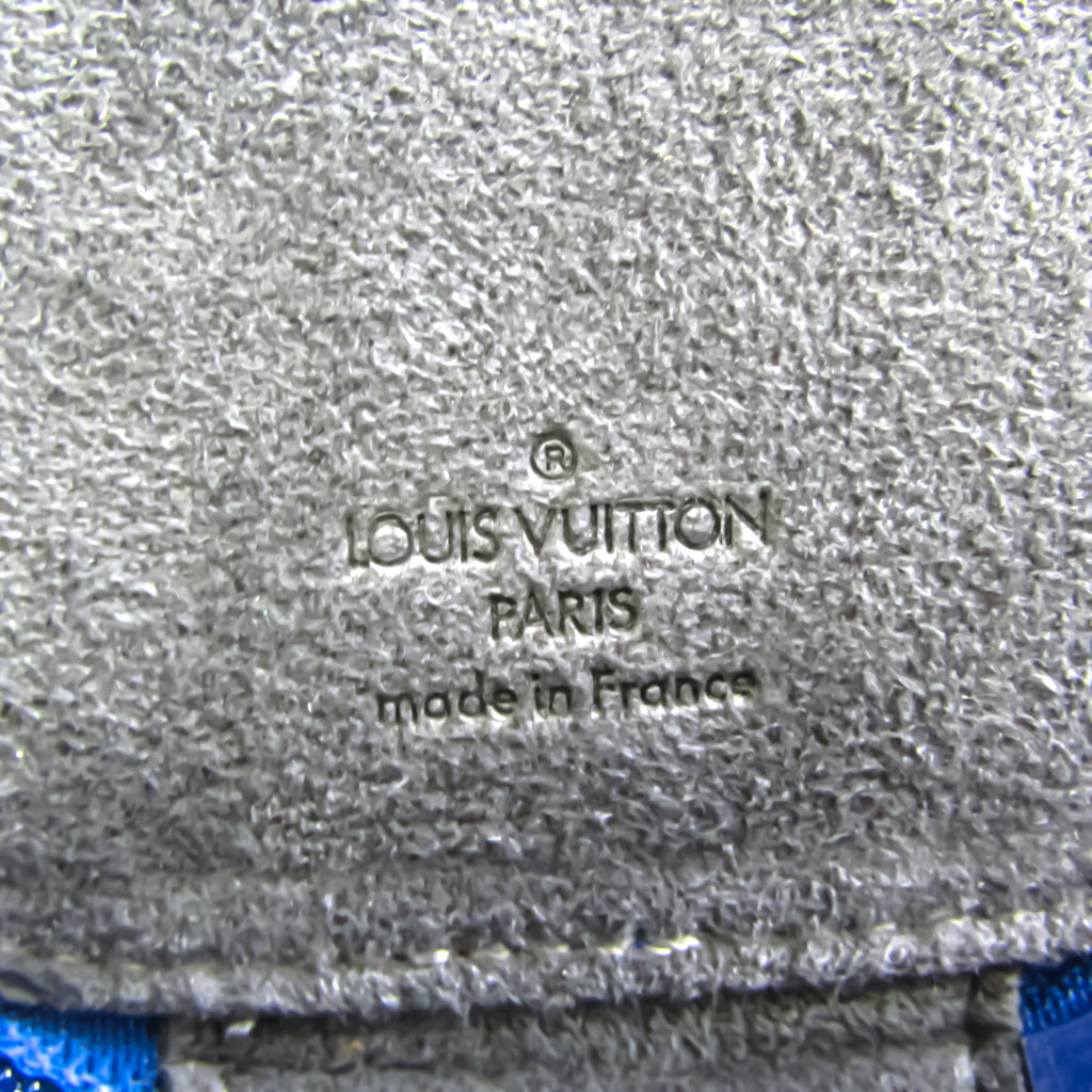 Louis Vuitton Blue Leather Jewelry case wallet accessories