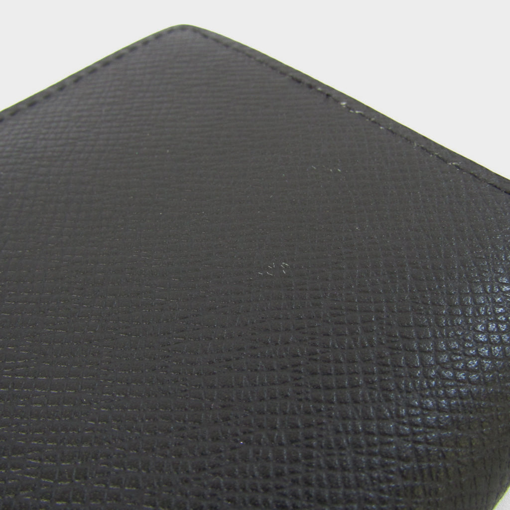 Louis Vuitton Black Leather Portefeuille wallet accessories