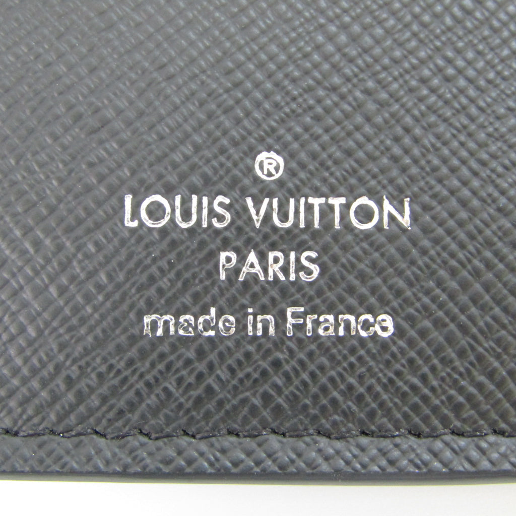 Louis Vuitton Black Leather Portefeuille wallet accessories
