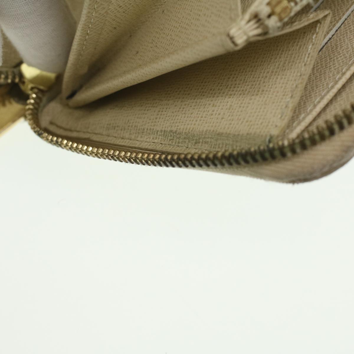 LOUIS VUITTON Damier Azur Zippy Organizer Long Wallet N60012 LV Auth 36803