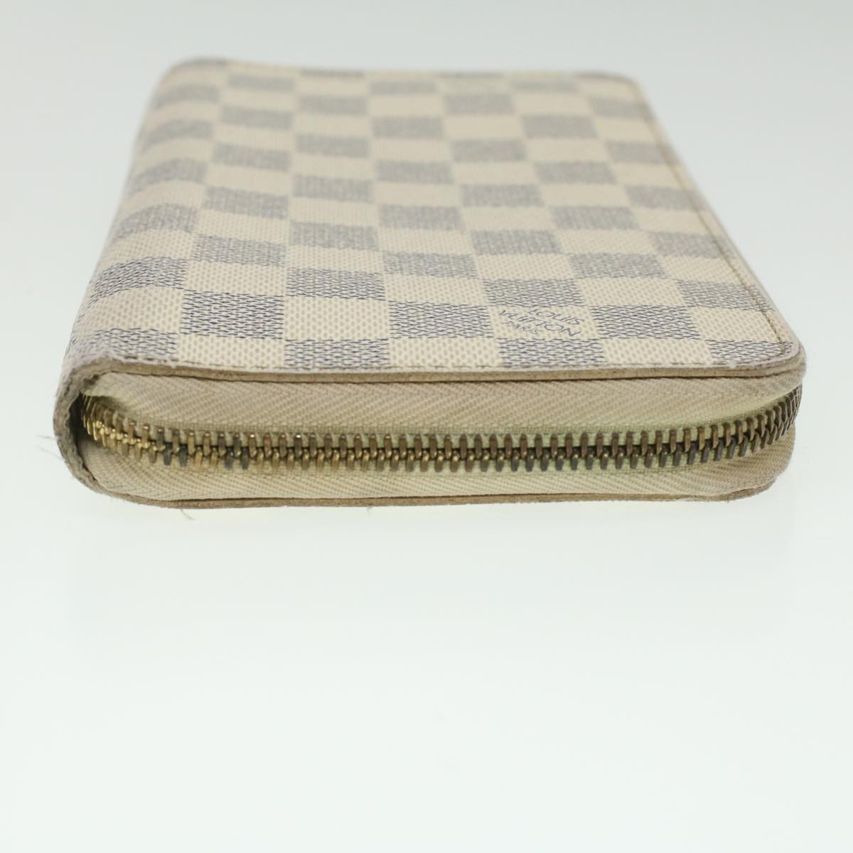 LOUIS VUITTON Damier Azur Zippy Organizer Long Wallet N60012 LV Auth 36803