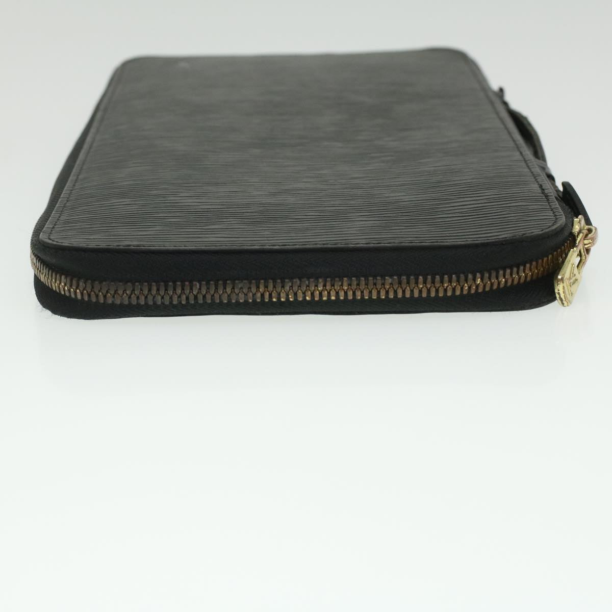 LOUIS VUITTON Epi Organizer Voyage Travel Case Black LV Auth 36811