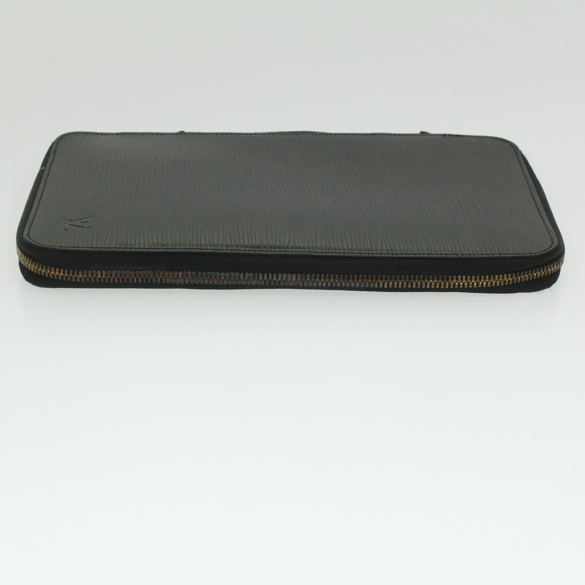 LOUIS VUITTON Epi Organizer Voyage Travel Case Black LV Auth 36811