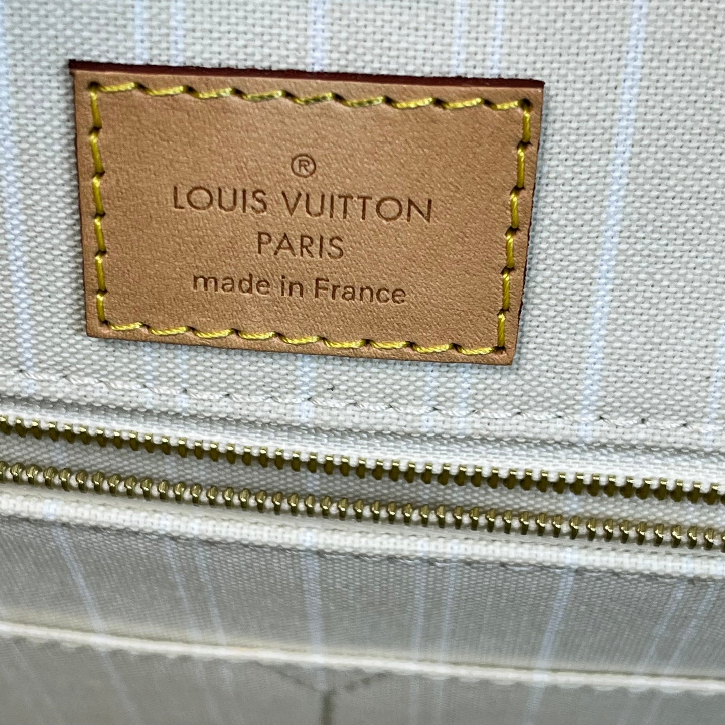 LOUIS VUITTON Forte Dei Marmi By The Pool Onthego GM Blue Ombre Giant Monogram Canvas Raffia Tote Bag
