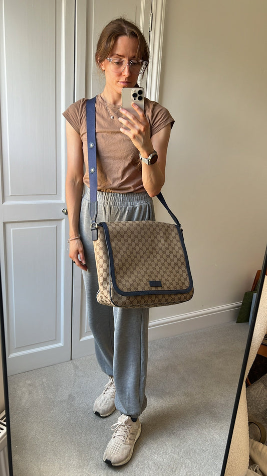 Gucci GG Canvas Baby Changing Bag
