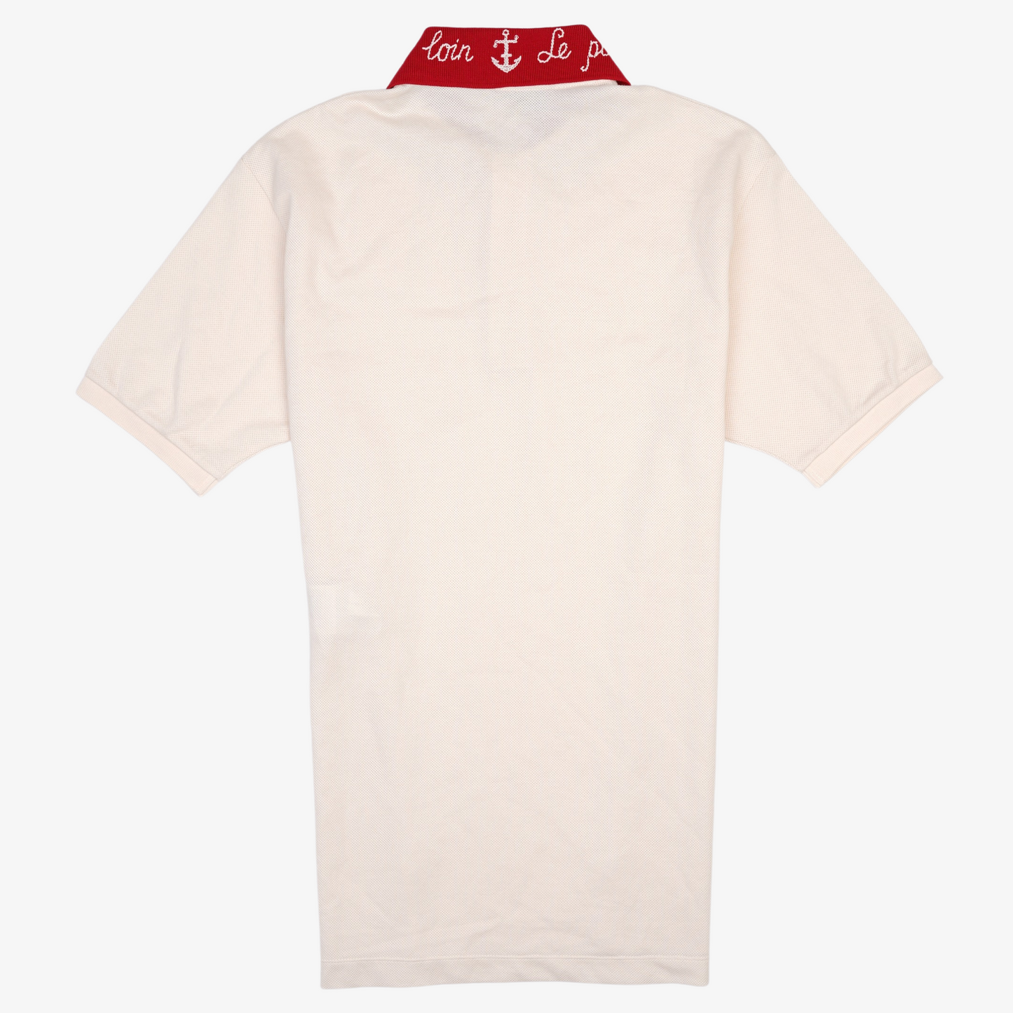 Gucci Mens Le Plus Polo Ivory Red Small