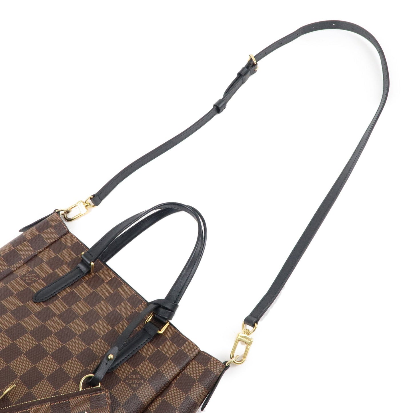 Louis Vuitton Damier Belmont NV BB 2WAY Bag Handbag N60348