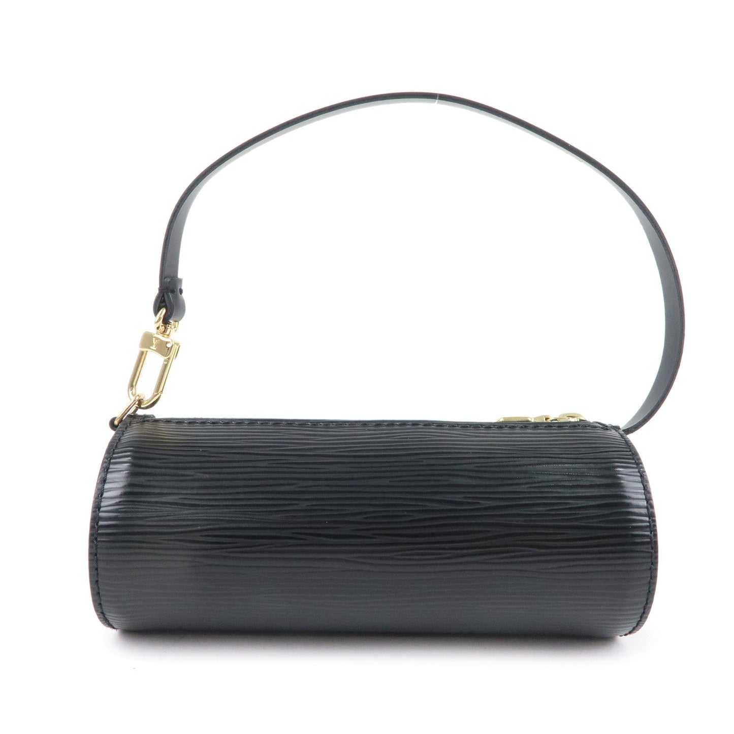 Louis Vuitton Epi Soufflot & Pouch Hand Bag Noir Black M52862