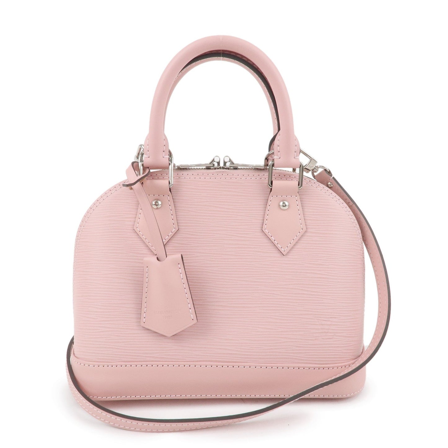 Louis Vuitton Epi Alma BB 2Way Hand Bag Rose Ballerine M41327