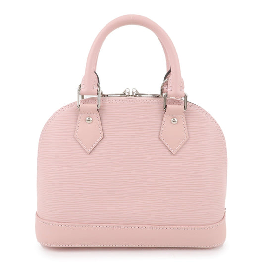 Louis Vuitton Epi Alma BB 2Way Hand Bag Rose Ballerine M41327