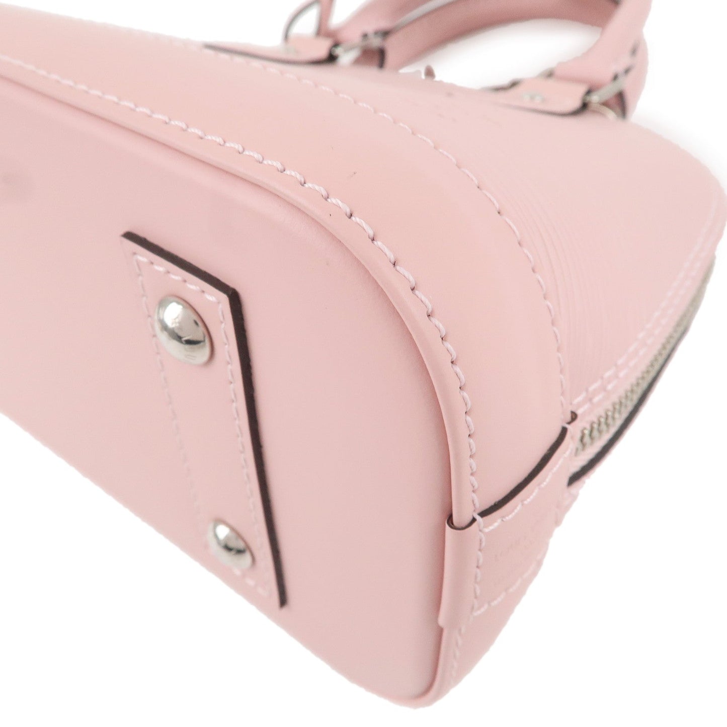 Louis Vuitton Epi Alma BB 2Way Hand Bag Rose Ballerine M41327