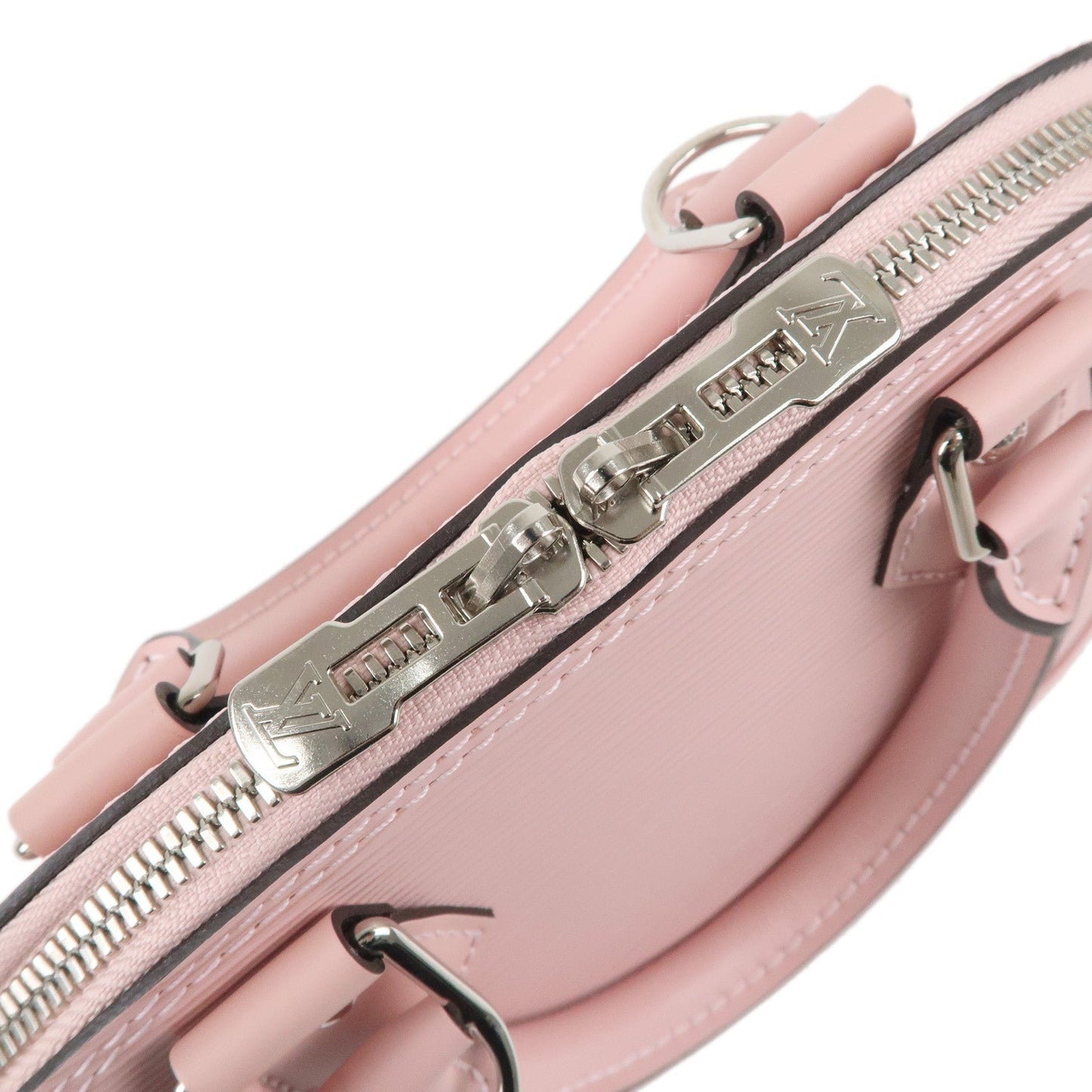 Louis Vuitton Epi Alma BB 2Way Hand Bag Rose Ballerine M41327