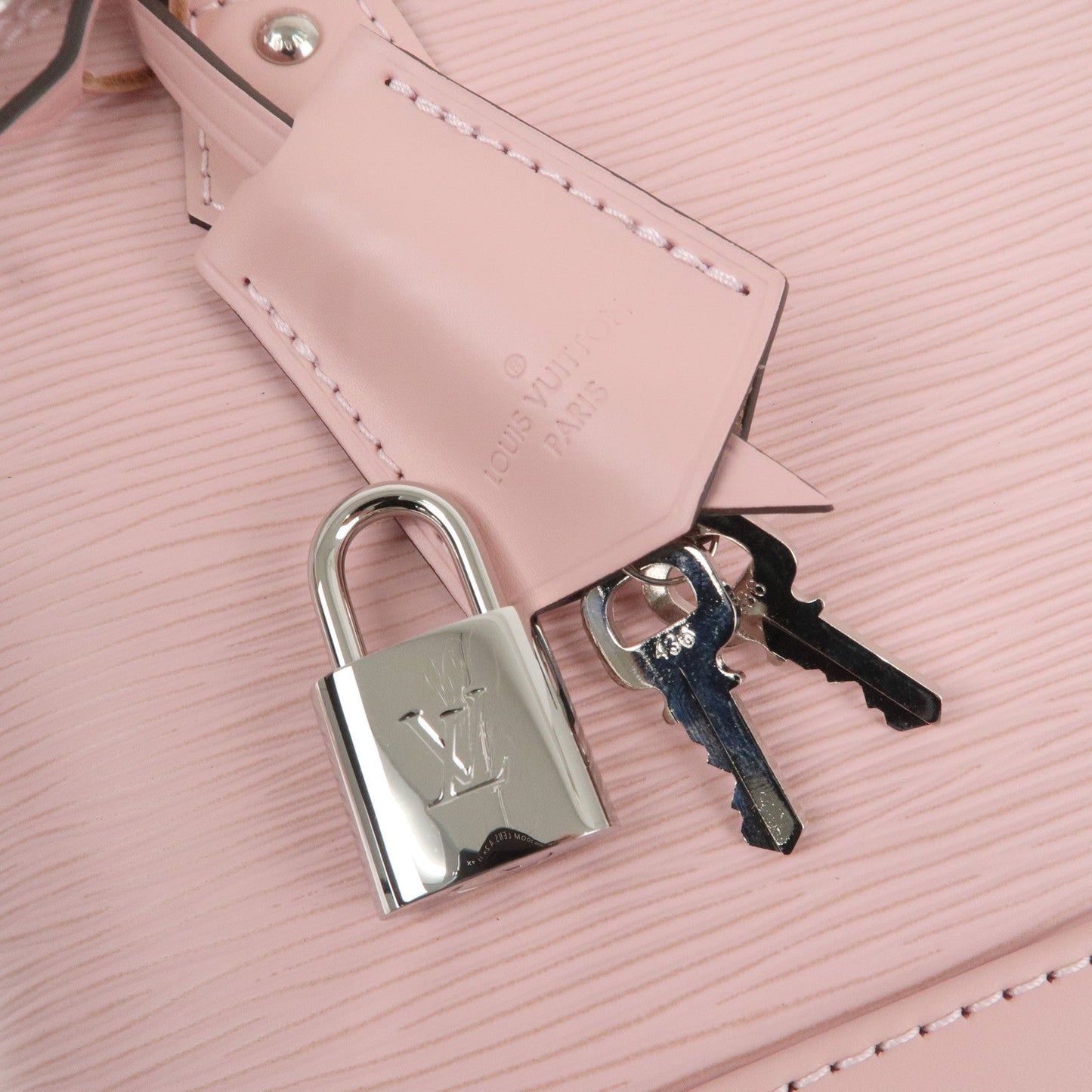 Louis Vuitton Epi Alma BB 2Way Hand Bag Rose Ballerine M41327