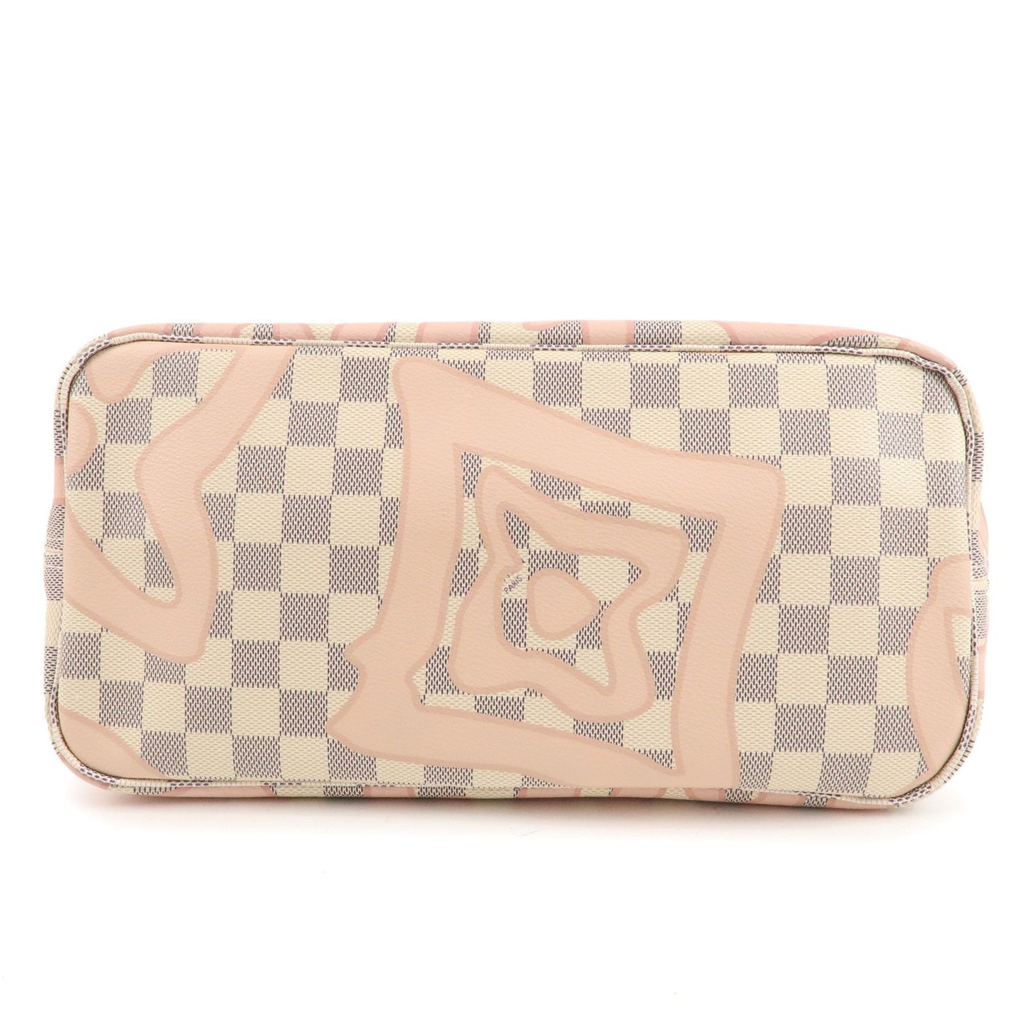 Louis Vuitton Damier Azur Tahiti Neverfull MM Tote Bag N41050