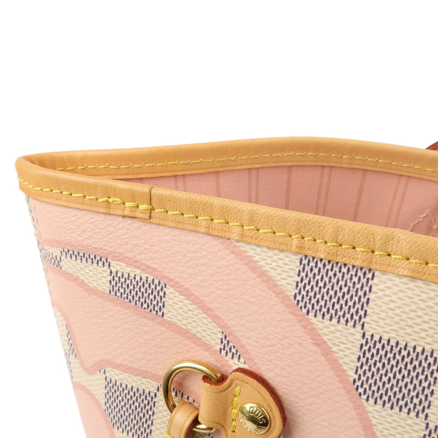 Louis Vuitton Damier Azur Tahiti Neverfull MM Tote Bag N41050
