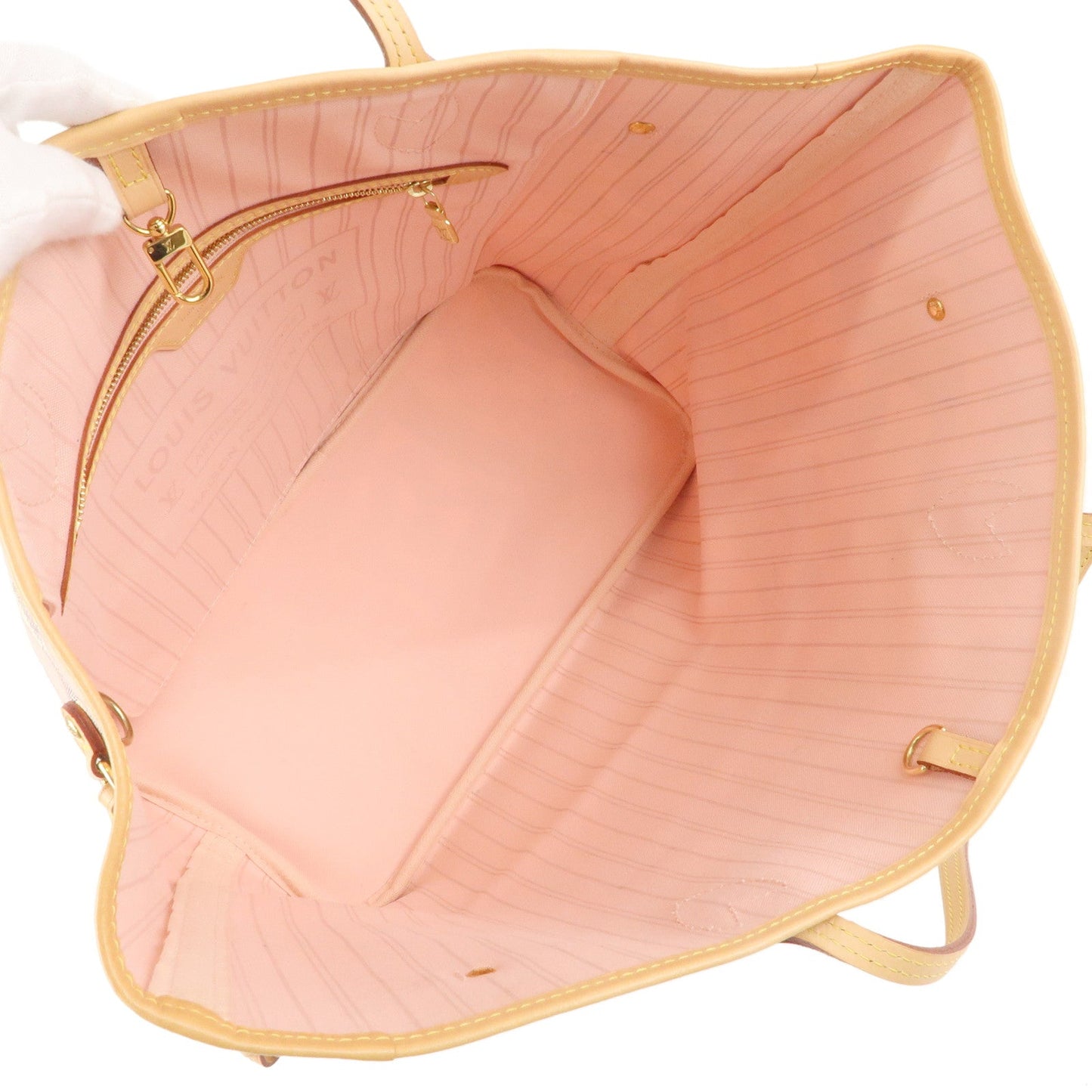 Louis Vuitton Damier Azur Tahiti Neverfull MM Tote Bag N41050