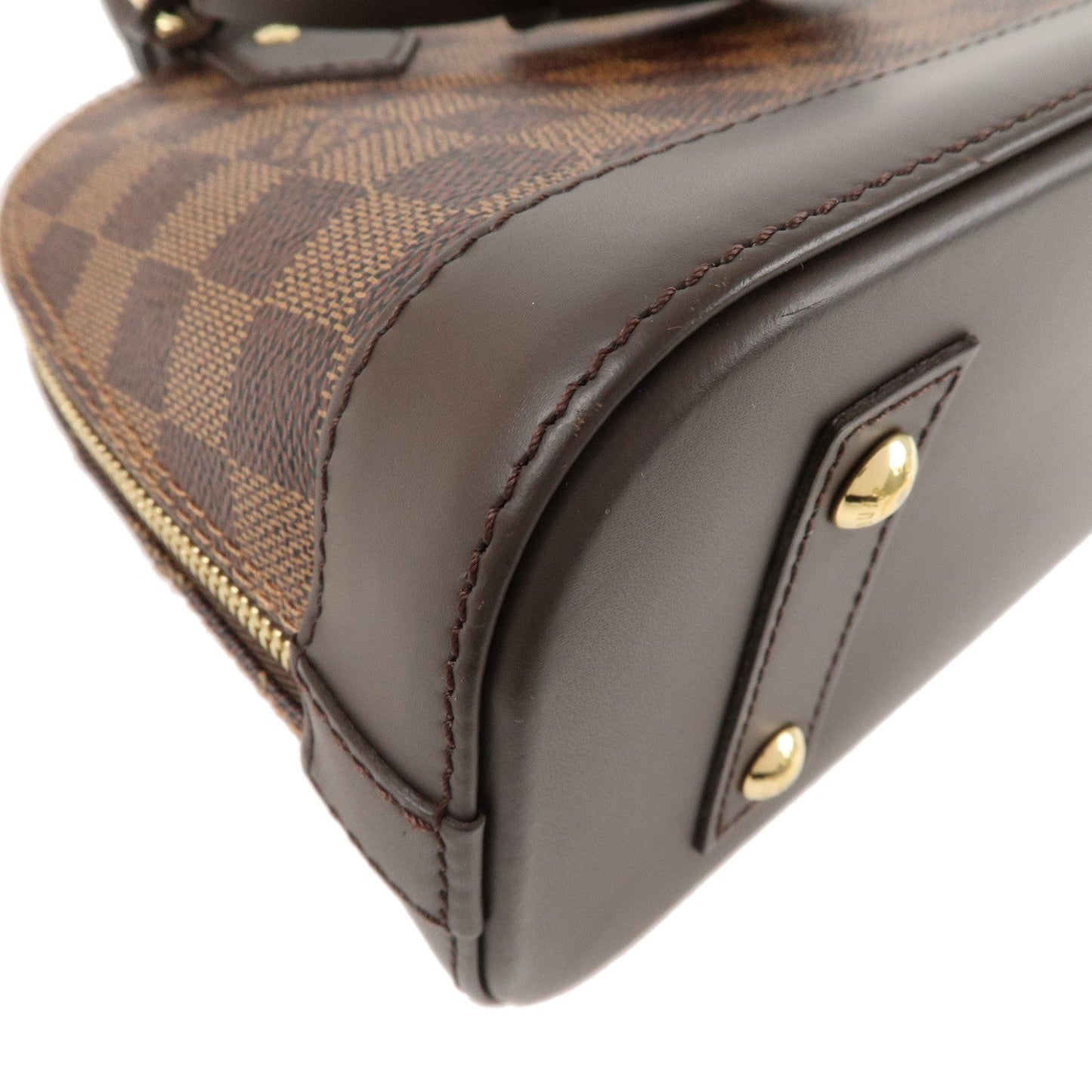 Louis Vuitton Damier Alma BB 2Way Shoulder Bag Hand Bag N41221