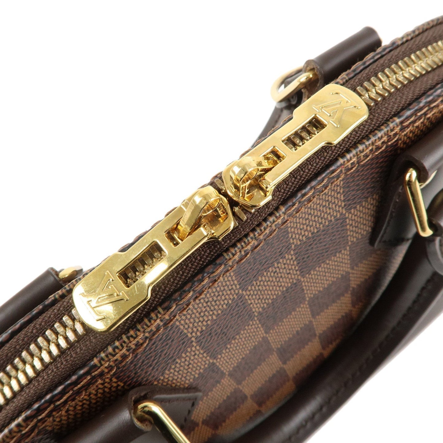 Louis Vuitton Damier Alma BB 2Way Shoulder Bag Hand Bag N41221