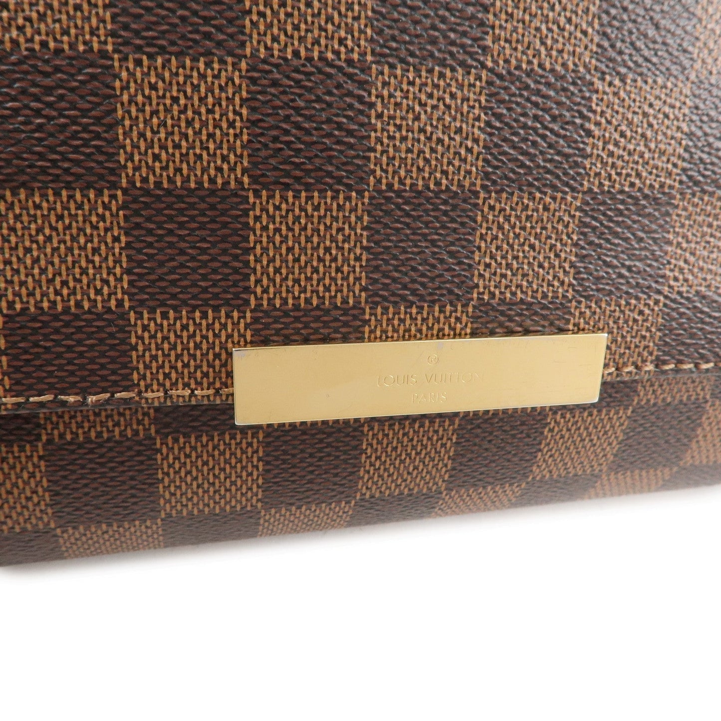 Louis Vuitton Damier Ebene Favorite MM 2Way Shoulder Bag N41129