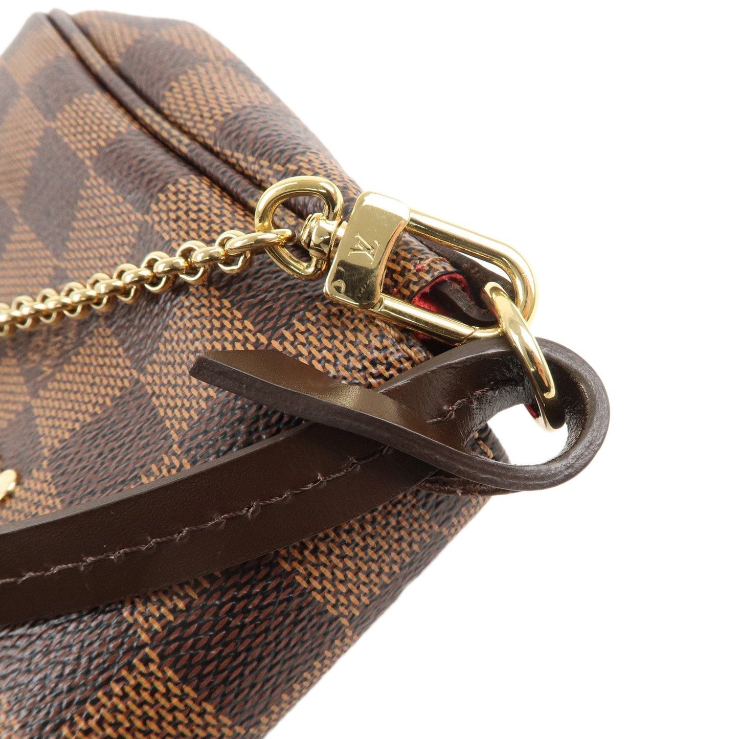 Louis Vuitton Damier Ebene Favorite MM 2Way Shoulder Bag N41129