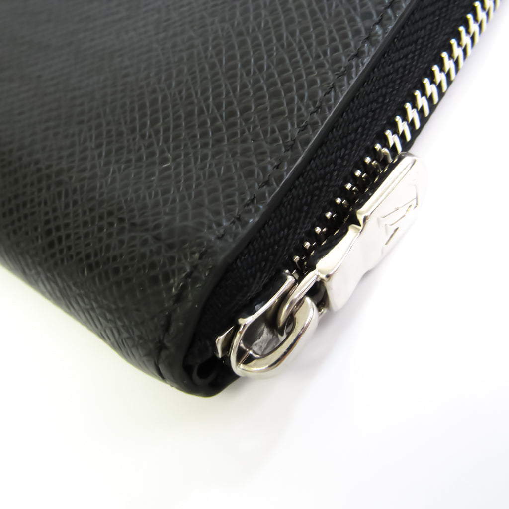 Louis Vuitton Black Leather Zippy Wallet Vertical wallet accessories
